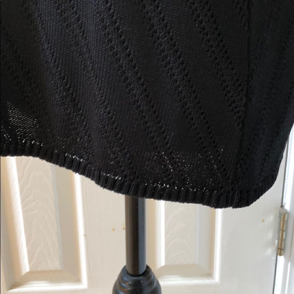 Black Sweater Tank - Picture 3 of 5